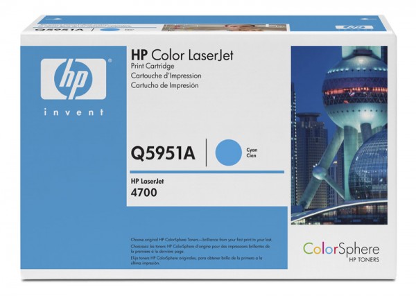 Картридж для принтера и МФУ HP Q5951A cyan for Color LaserJet 4700