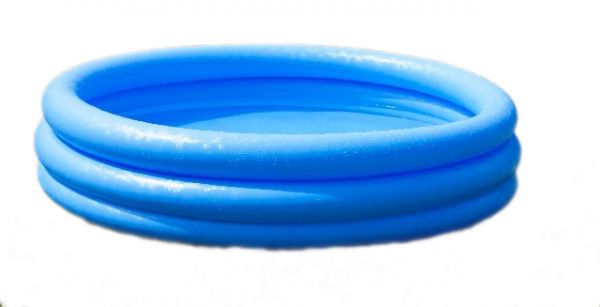 Надувной бассейн Intex Crystal Blue Pool голубой, 581 л